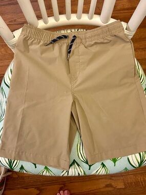 Boys Ralph Lauren Sz 7- Classic Khaki Drawstring Shorts